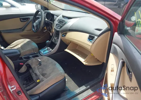 2013 Hyundai Elantra Gls from USA, damaged, VIN KMHDH4AE5DU770152